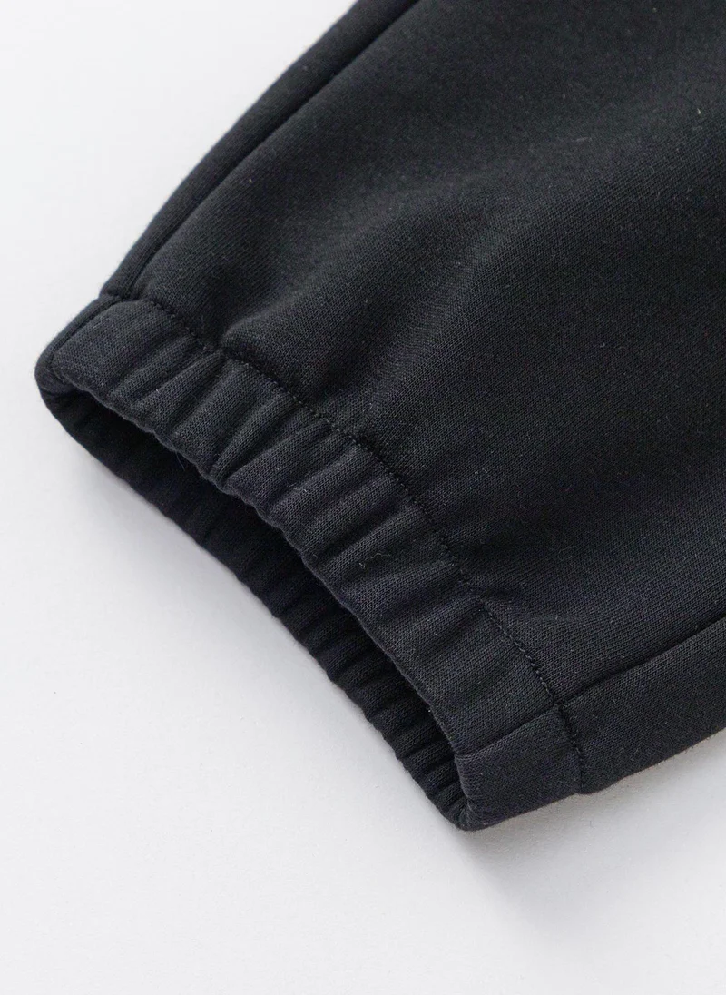 Balabala Black Kids Unisex Knitted trousers  | Best Price UAE